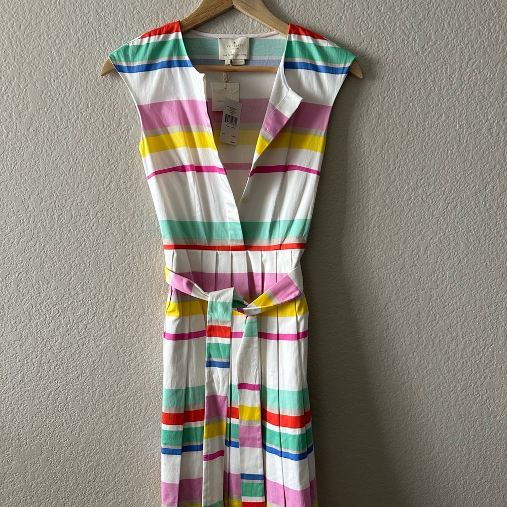 Colorful Striped Dress